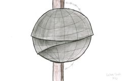 8 - Nussbaum Detail - Globus (von Luisa)